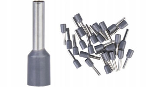 Tulejki Kablowe Izolowane 2,5 mm 25szt