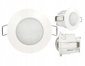 ZAMEL Czujnik Ruchu PIR 360 do Zabudowy 1200W