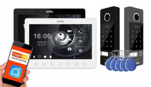 ZAMEL Wideodomofon WiFi HD Szyfrator Breloki Karty