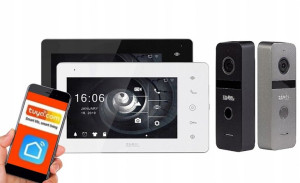 ZAMEL Wideodomofon Video Domofon IP WiFi HD Brama