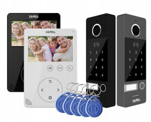 ZAMEL Wideodomofon Szyfrator RFID Breloki Brama