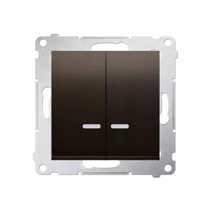 KONTAKT SIMON 54 Łącznik Podwójny LED IP44 16A