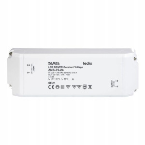 Zasilacz LED 24V DC / 75W ZAMEL ZNS-75-24