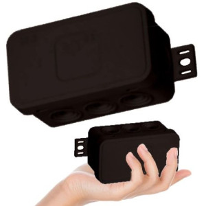 Puszka Natynkowa Hermetyczna 80x45 Klik V8 Czarna