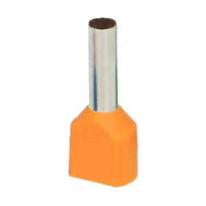 Tulejki Kablowe Izolowane Podwójne 4 mm 25szt