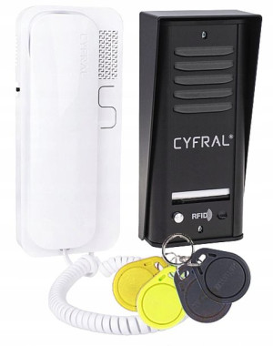 Domofon CYFRAL COSMO Słuchawka SMART Brelok Furtka