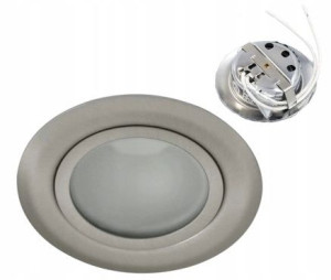 KANLUX Oprawka Meblowa 12V G4 Chrom / Mat GAVI