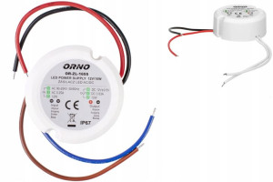 Zasilacz 12V Dopuszkowy Do Taśm LED 10W Do Puszki