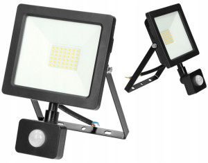 Halogen Lampa Naświetlacz LED Czujnik Ruchu 30W