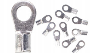 Końcówka Oczkowa Miedziana 6 mm2 M6/10szt