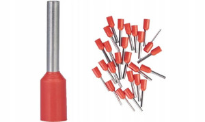 Tulejki Kablowe Izolowane 1 mm 25szt