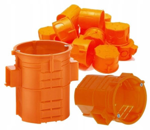 Puszka Elektryczna Łączeniowa 81 mm Głęboka 10 szt