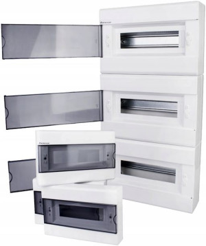 Rozdzielnica Natynkowa Skrzynka 3x12 SRn 36 ABS PC