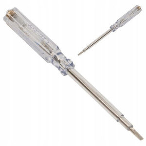 Próbnik Tester Napięcia 100-250 V 190 mm Płaski