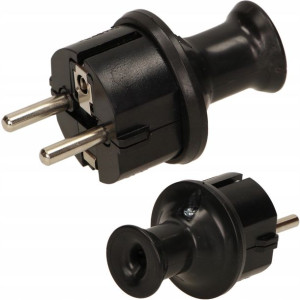 Wtyk Wtyczka Prosta 2P+Z Uni-Schuko IP44 16A
