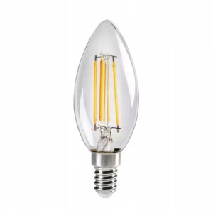 Żarówka LED Filament E14 4,5W = 40W 470lm Ciepła