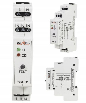 ZAMEL Przekaźnik bistabilny szynę TH35 230V PBM-01