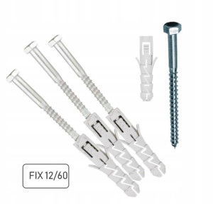 KOELNER Kołek rozporowy na klucz 13 FIX-12/60 10sz