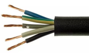 Przewód Kabel w gumie elastyczny OW H05RR-F 5x6 mm