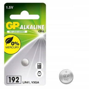 GP Bateria Alkaliczna Guzikowa Pastylka LR41 1,5 V