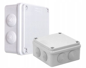 Elektro-plast Puszka 8 x PE-19 108x108 x 56 IP65