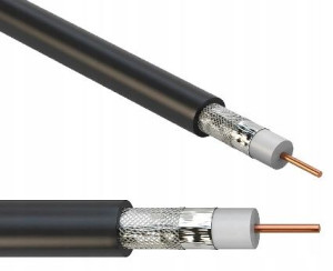 ZAMEL Kabel Antenowy Koncentryczny 4K zewnętrzny