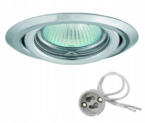 KANLUX Oprawa Sufitowa Ruchoma Okrągła Chrom ARGUS