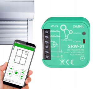 Sterownik rolet Wi-Fi SUPLA SRW-01 dopuszkowy