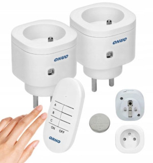Gniazda Bezprzewodowe 2 na Pilot MINI ORNO GB-439