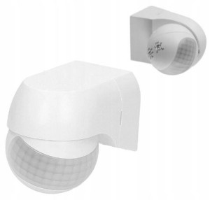 KANLUX Czujnik ruchu ALER MINI-W biały 23450