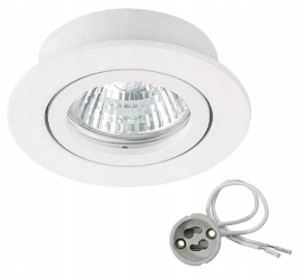 KANLUX Oprawka sufitowa DALLA CT-DTO50-W biała