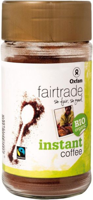 Kawa Rozpuszczalna Arabica/robusta Tanzania Fair Trade Bio 100 G - Oxfam