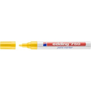 Marker Olejowy Edding 750 Aluminium, Żółty