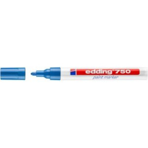 Marker Olejowy Edding 750 Aluminium, Niebieski