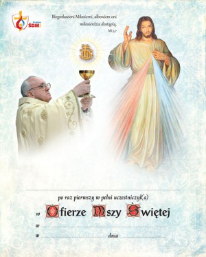 Pamiątka I Komunii Świętej – Jezus Miłosierny