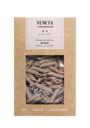 Makaron (z Ryżu Brązowego Z Imbirem) Penne Bezglutenowy Bio 250 G