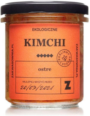 Kimchi Ostre Bio 300 G - Zakwasownia