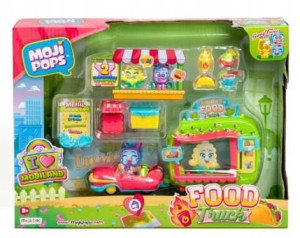 Moji Pops Food Truck Zestaw+2 Figurki Ekskluzywne