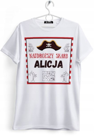 Koszulka Damska T-Shirt Dla Alicji na Prezent