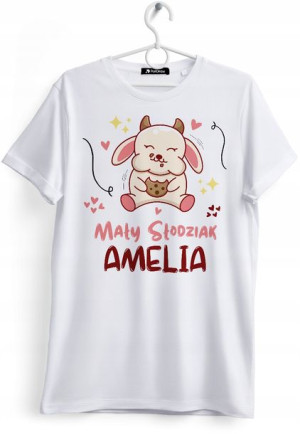 Koszulka Damska T-Shirt Dla Amelii na Prezent