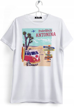 Koszulka Damska T-Shirt Dla Antoniny na Prezent