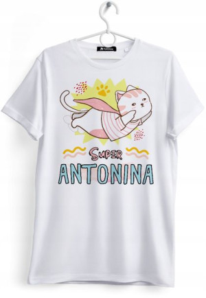 Koszulka Damska T-Shirt Dla Antoniny na Prezent