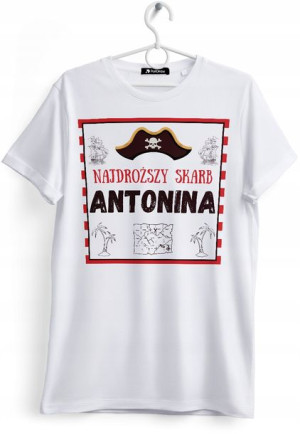 Koszulka Damska T-Shirt Dla Antoniny na Prezent