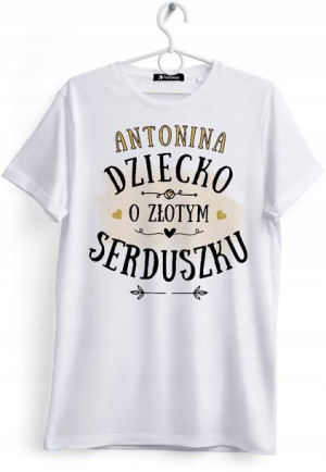 Koszulka Damska T-Shirt Dla Antoniny na Prezent