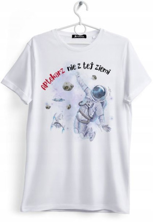 Koszulka Damska T-Shirt Dla Aptekarza na Prezent