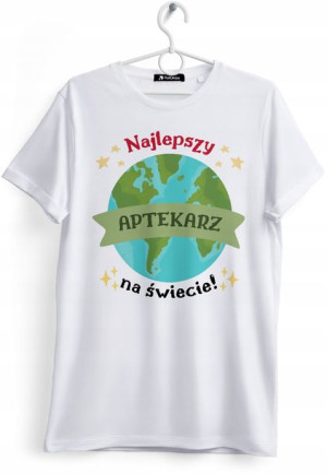 Koszulka Damska T-Shirt Dla Aptekarza na Prezent