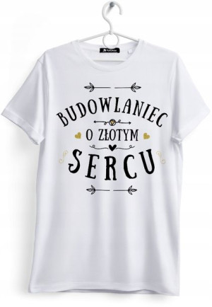 Koszulka Damska T-Shirt Dla Budowlańca na Prezent