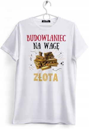 Koszulka Damska T-Shirt dla Budowlańca na Prezent