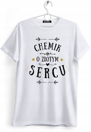 Koszulka Damska T-Shirt Dla Chemika na Prezent