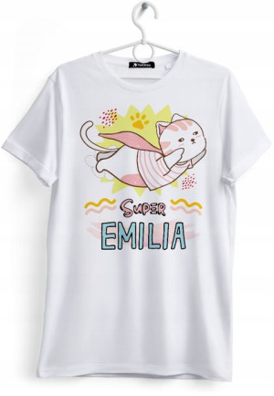 Koszulka Damska T-Shirt Dla Emilii na Prezent